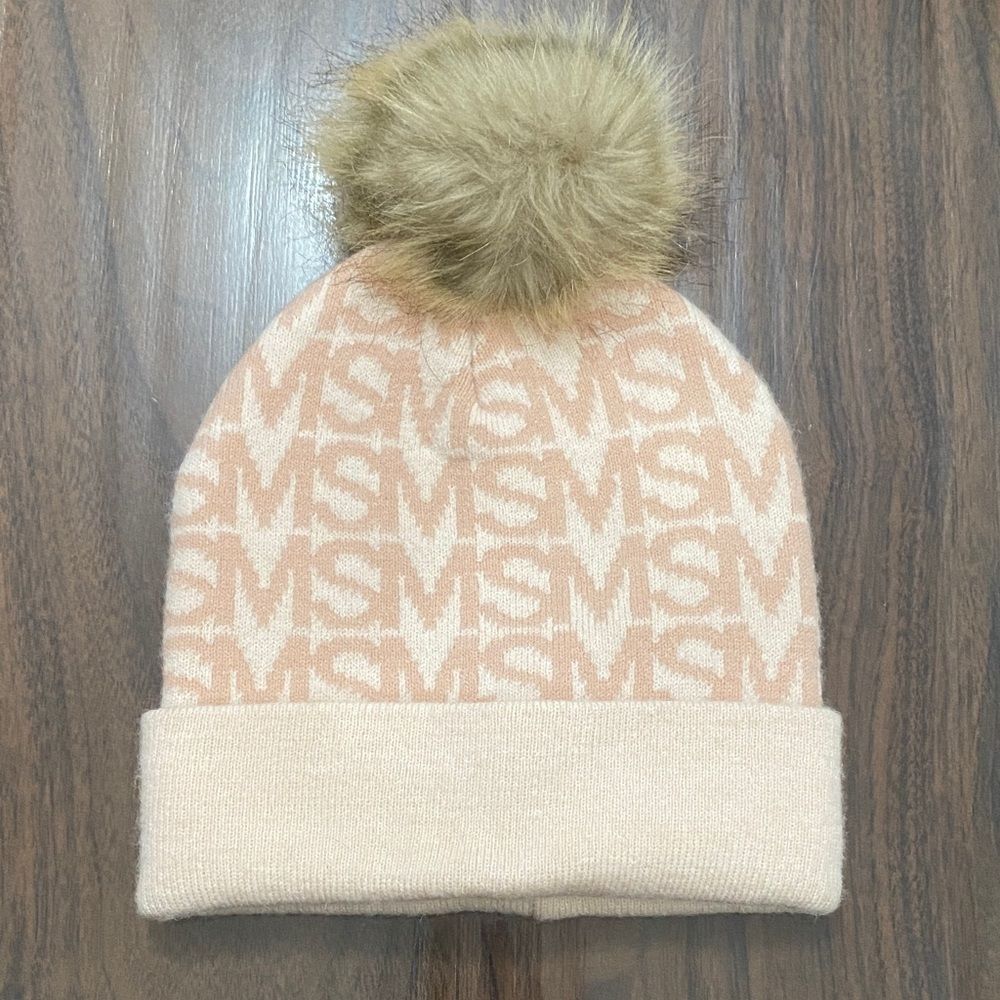 Steve Madden Logo Knit Beanie